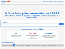 Tablet Screenshot of ceara.entrei.net