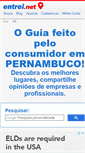 Mobile Screenshot of pernambuco.entrei.net