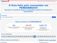 Tablet Screenshot of pernambuco.entrei.net